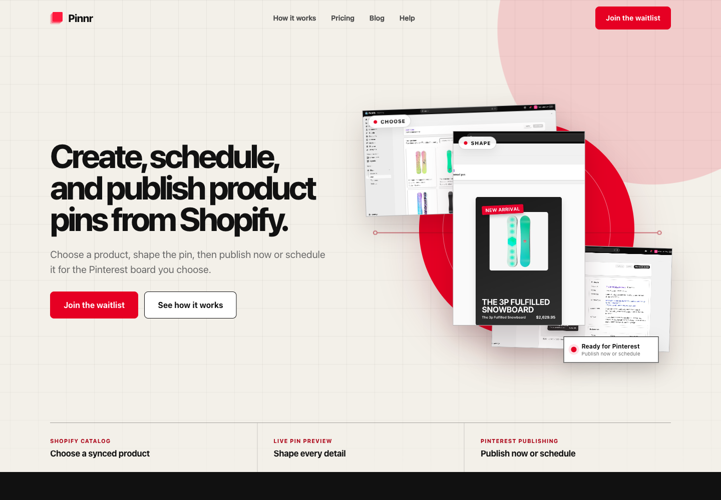 Pinnr public product website